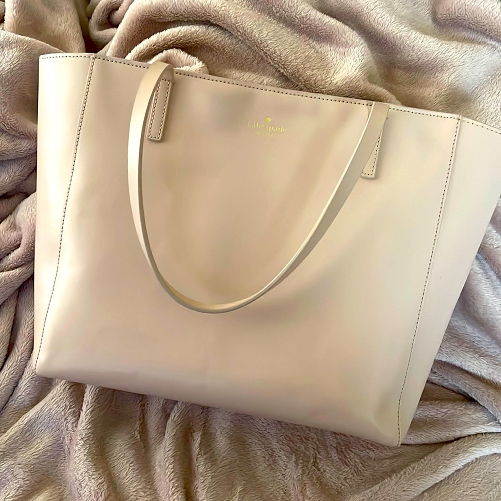 Kate Spade Large carnation pink ziptote
